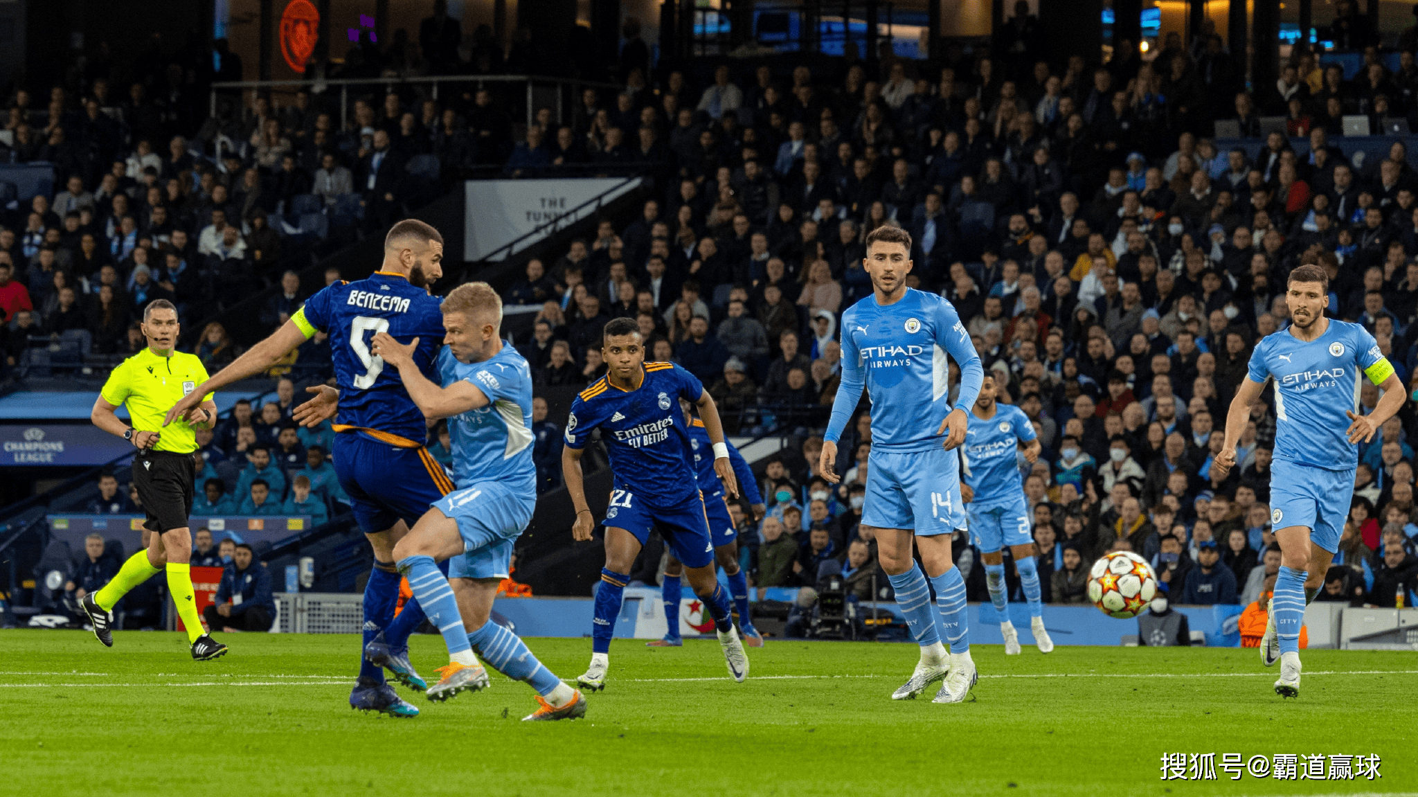 曼城豪取完胜,欧冠小组赛抢眼表现